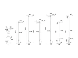 Hadrian — technical drawing