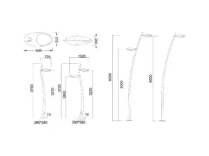 Lancaster — technical drawing