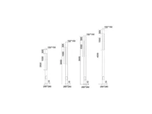 Warwick — technical drawing