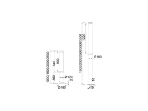 Wesminster — technical drawing