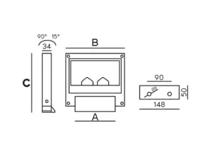 Cascade — technical drawing