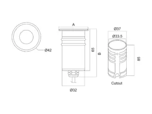 RADIUS — technical drawing