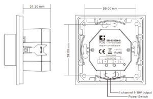 SR-2205N-B — technical drawing