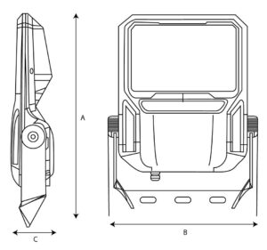 Aura — technical drawing