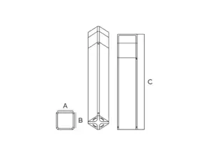 Tam — technical drawing