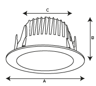 Cama — technical drawing