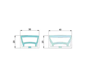 Flexil I — technical drawing