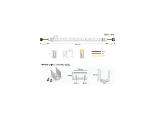 Flexy Neo — technical drawing