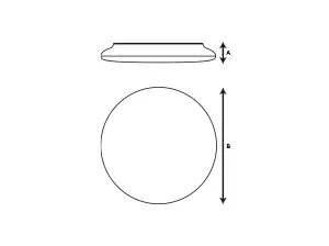 Moon II — technical drawing