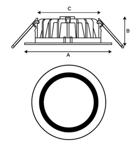 Panela — technical drawing