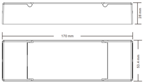SR-2303FA-OLED — technical drawing