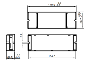 SR-2309PRO-5C — technical drawing