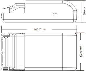 SRP-2305-10CC350-700 — technical drawing