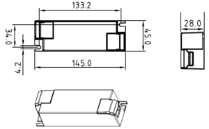 SRP-2305N-36CC350-1050 — technical drawing