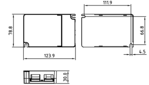 SRP-2309N-65CCT500-1500 — technical drawing