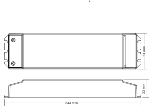 SRP-2309PRO-24-100CVF — technical drawing