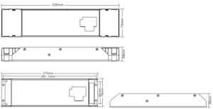 SRPC-2309PRO-24-200CVF — technical drawing