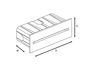 Stello — technical drawing