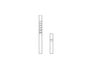Vertical 50 — technical drawing