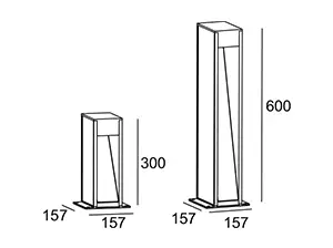 Vertico — technical drawing