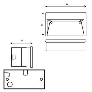 Boss — technical drawing