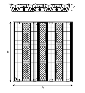 Brighty — technical drawing