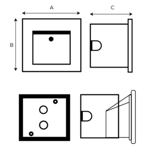 Clory — technical drawing