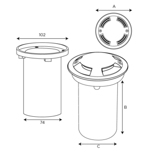 Direction — technical drawing