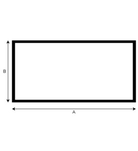 Flat II — technical drawing