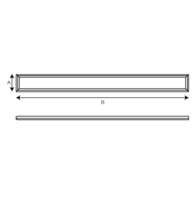 Flat — technical drawing