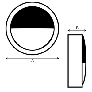 Half Bulk — technical drawing