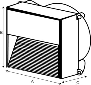 Hidden — technical drawing
