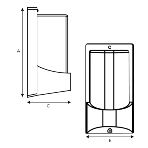 Look II — technical drawing
