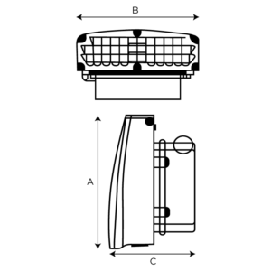Pointy — technical drawing