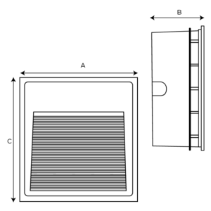 Rocky — technical drawing