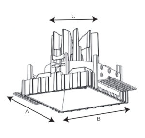 Romas — technical drawing