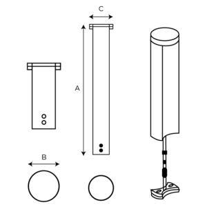 Stand — technical drawing