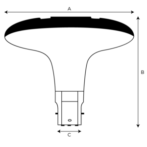 Top — technical drawing