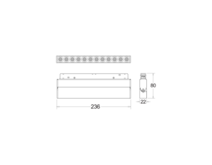 Array — technical drawing