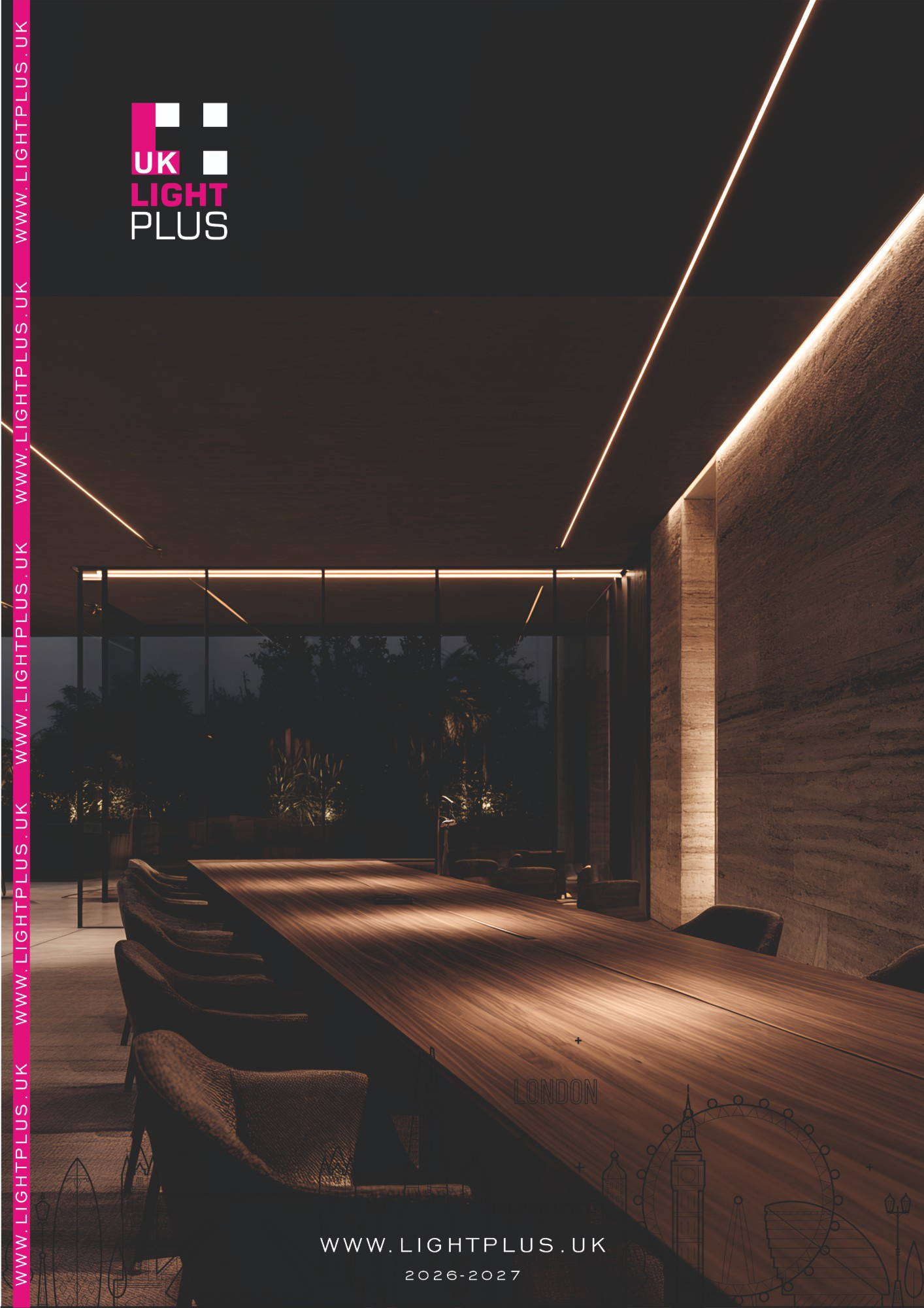LIGHT PLUS UK 2026&ndash;2027 product catalogue, front cover