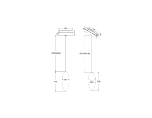 Droplet — technical drawing
