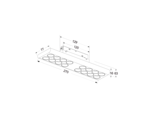 Duo Grid — technical drawing