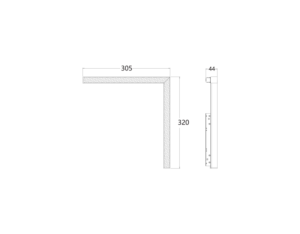 Fold — technical drawing