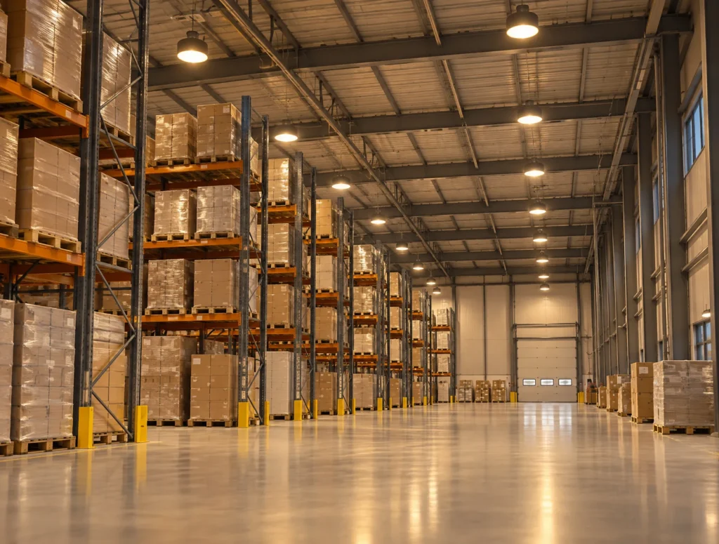 LIGHT PLUS industrial fittings in service