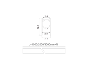 Magnetic Track – Surface — technical drawing