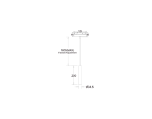 Wand — technical drawing