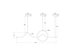 Wave — technical drawing